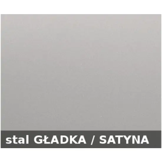 MORE 10 zlewozmywak 56x50 1K stalowy satyna wpuszczany z syfonem